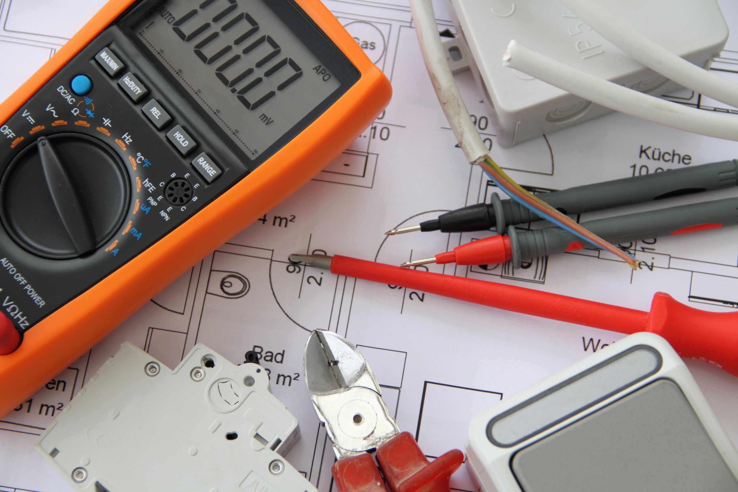 Retail space electrical design and installation